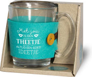 Tijd voor thee - Theeglas - Theetje ideetje