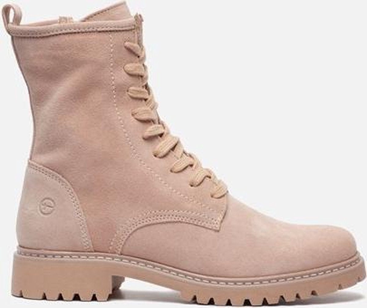 Tamaris Veterboots roze - Maat 38