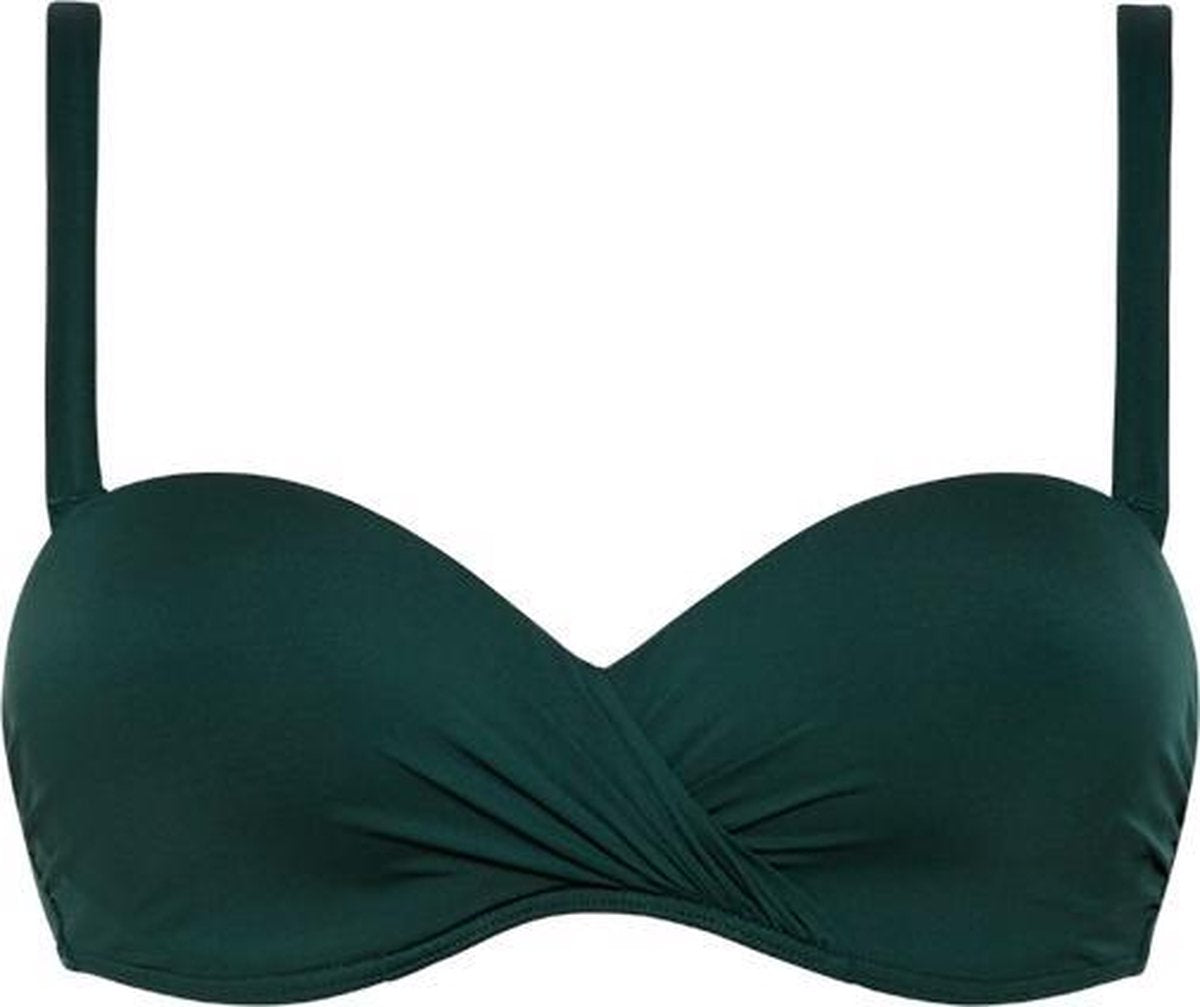 Beachlife Rich Green Voorgevormde bikinitop met beugel Dames - Maat 44C