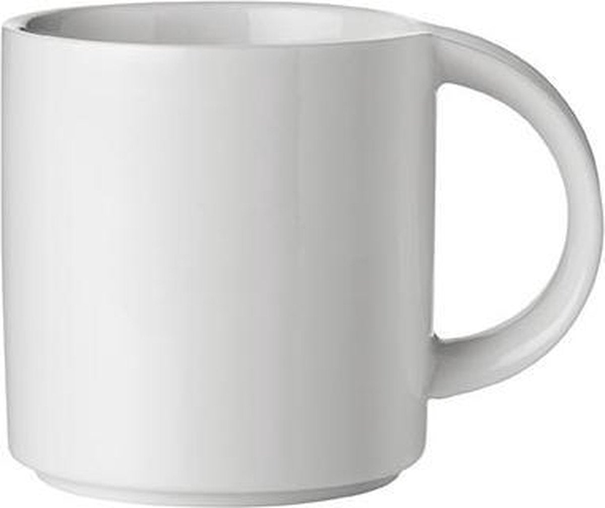 Stelton EM Mok - Wit - 2 stuks