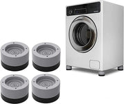 Wasmachine Anti-Vibratie Pads - Non Slip - Multitool - Wasmachine Geluidsdemper - Trillingsdempers - 4 Stuks/set - Extra Dik - Universeel voor Wasmachine en Droger - Geluidsdempers - Trillingsdempers - Anti Trillingsmat - Wasmachine Verhoger