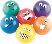Spordas Emotie ballen | Set van 6 | vrolijke speelballen| set van 6 ballen | Dia. 10 cm