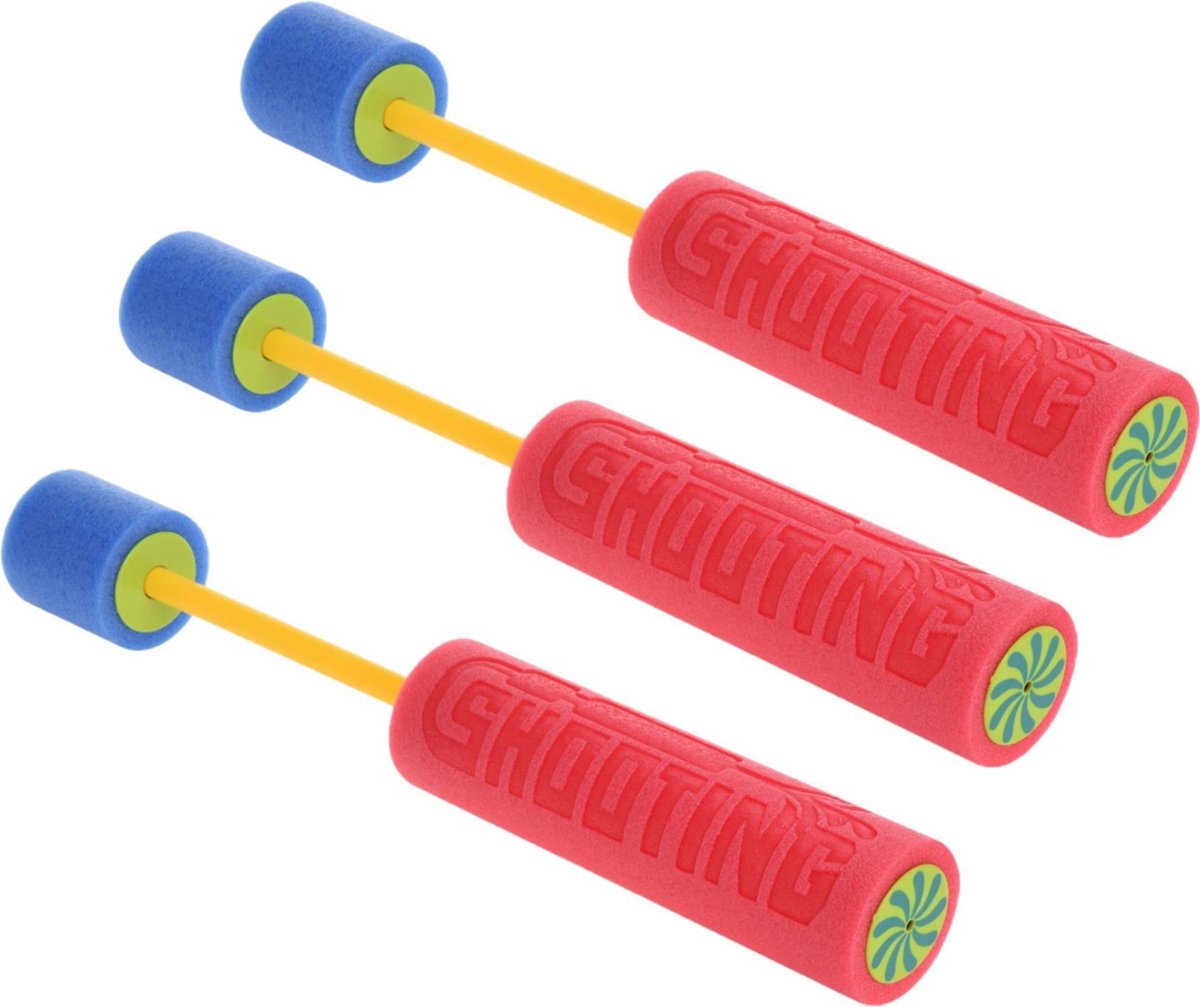 Speelgoed waterpistool van foam 32 cm - 10x stuks - Foam shooters waterspuiters waterpistolen