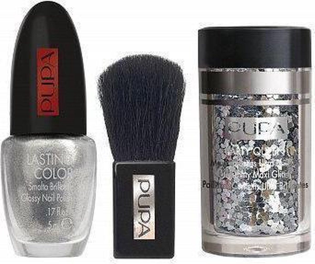 Pupa Milano Nagellak Pupa Milano Nail Art Mania Party Queen Silver