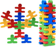 Balans Boefjes - Educatief - Stapelspeelgoed - Kinderspeelgoed - Bouwspeelgoed - Peuter- & Kleuter speelgoed jongens en meisjes - Montessori speelgoed - Fidget toys