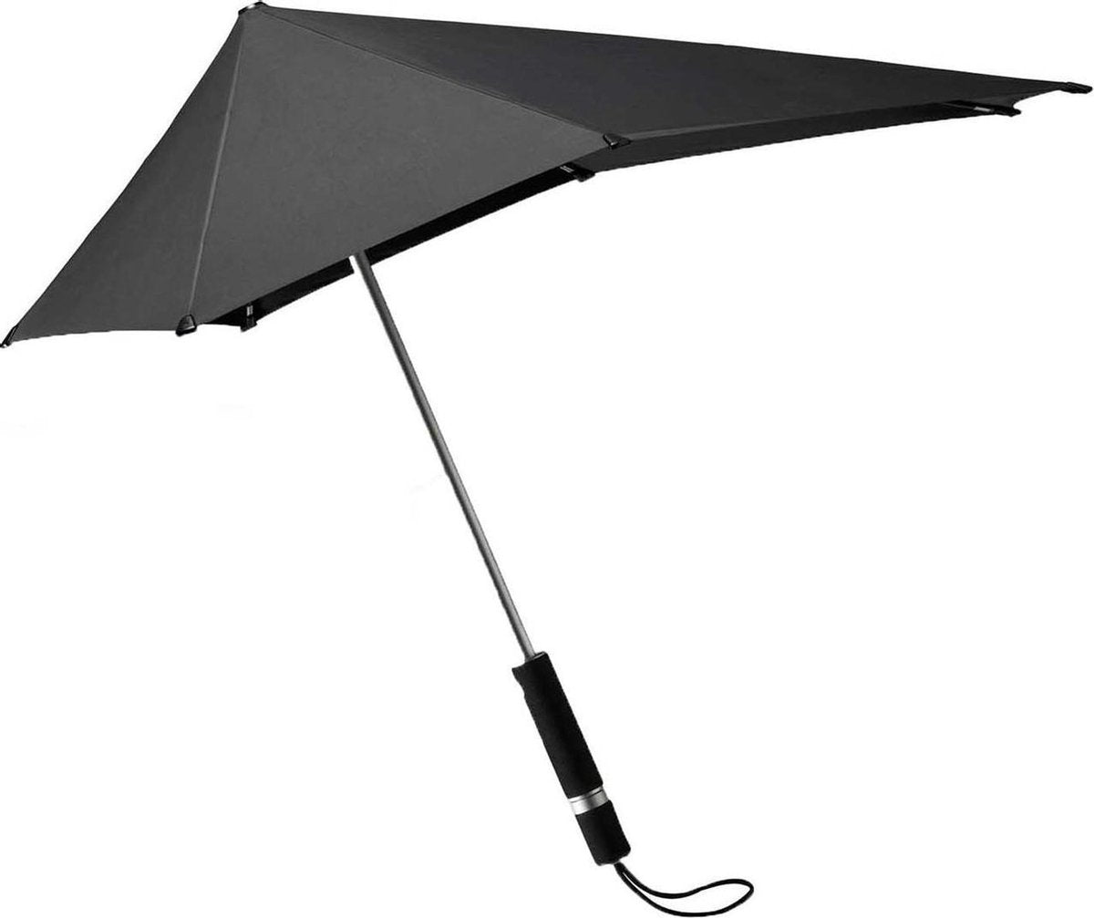 Senz Original Stick Stormparaplu pure black