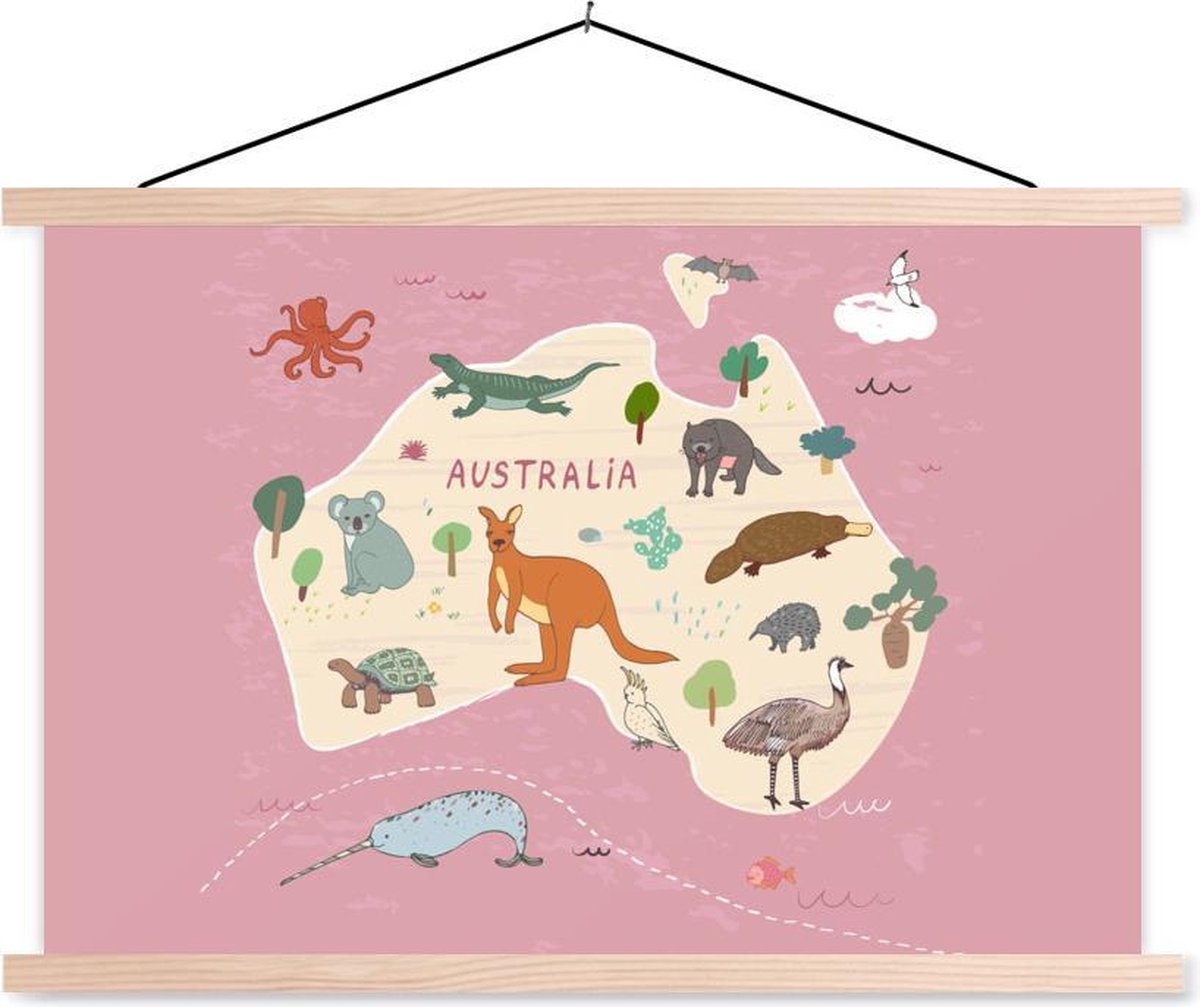 Australië - Wereldkaart kinderen - Dieren