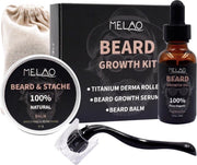 Baardgroei kit | Baardroller | Baardolie | Baardgroei |Baardgroei set | Baardgroei olie | Dermaroller |