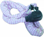 Stahlex Kettingslot Geruit 490 | Fietsslot | Hangslot | 120 cm | Superstevig | Roze