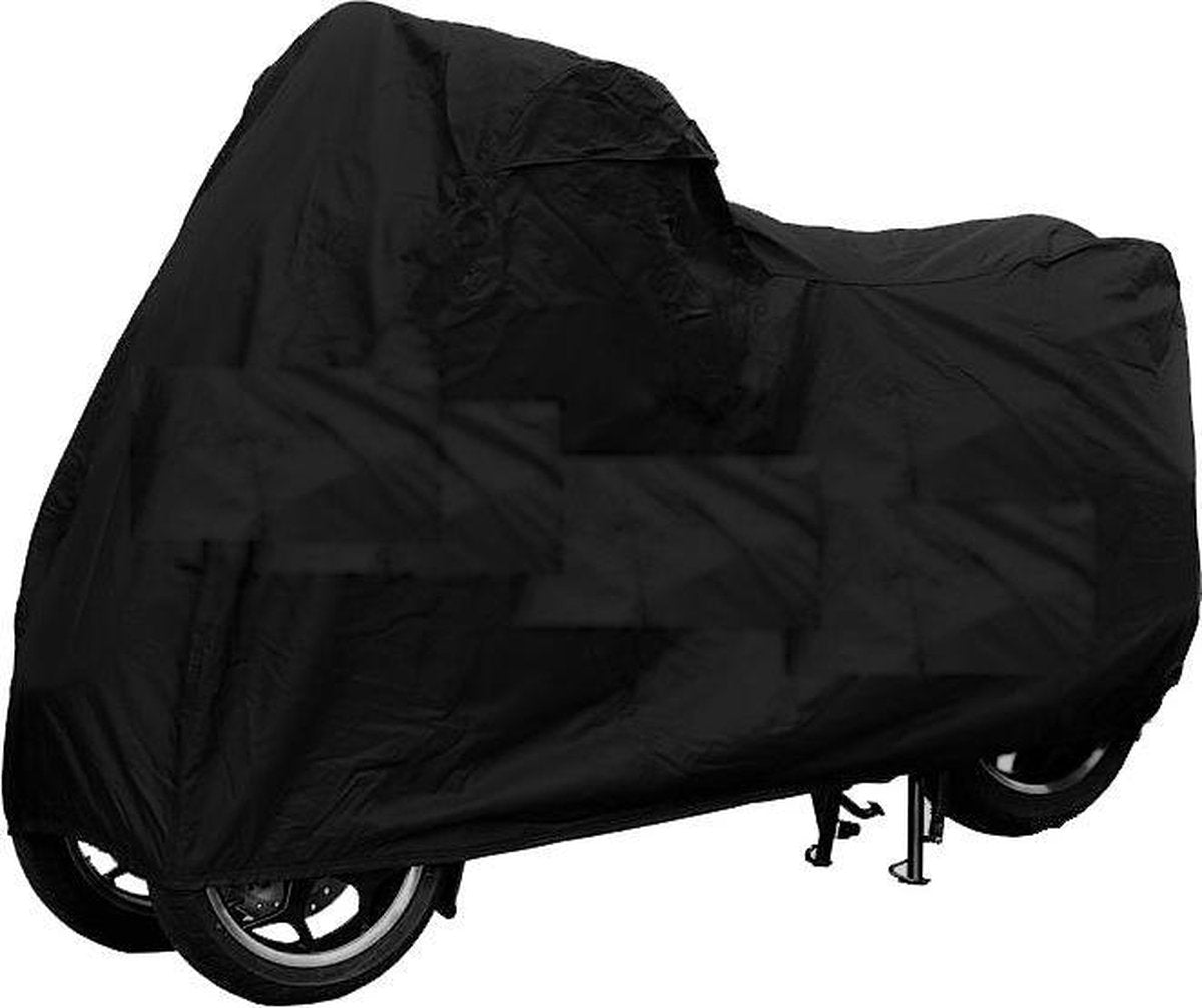 Piaggio Mp3 Motorhoes / Beschermhoes - Zwart- Maat L