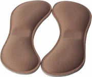 3 Paar beige - Hielbeschermers - Zelfklevend - Voorkomt blaren - One size - Voor hakken & schoenen - Hielpijn - Hielkussen