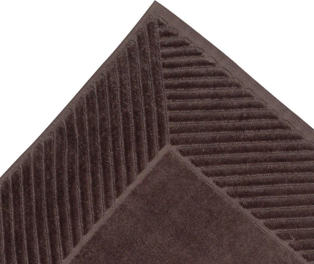 Unico Badmatten UltraDeLuxe 60x95cm 5 stuks-Taupe