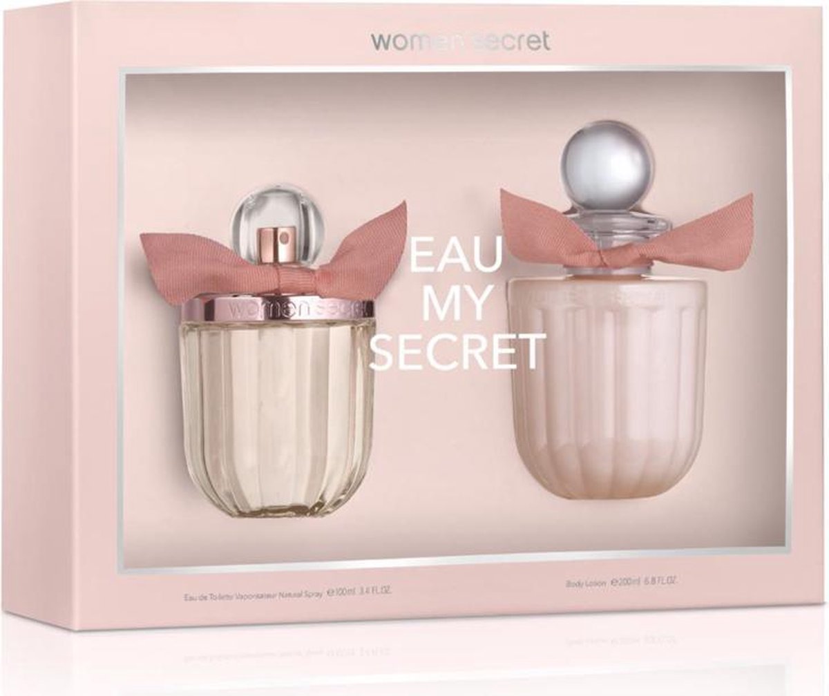 Women's Secret - Giftset - Eau My Secret - Eau De Toilette 100ml + Body Lotion 100ml