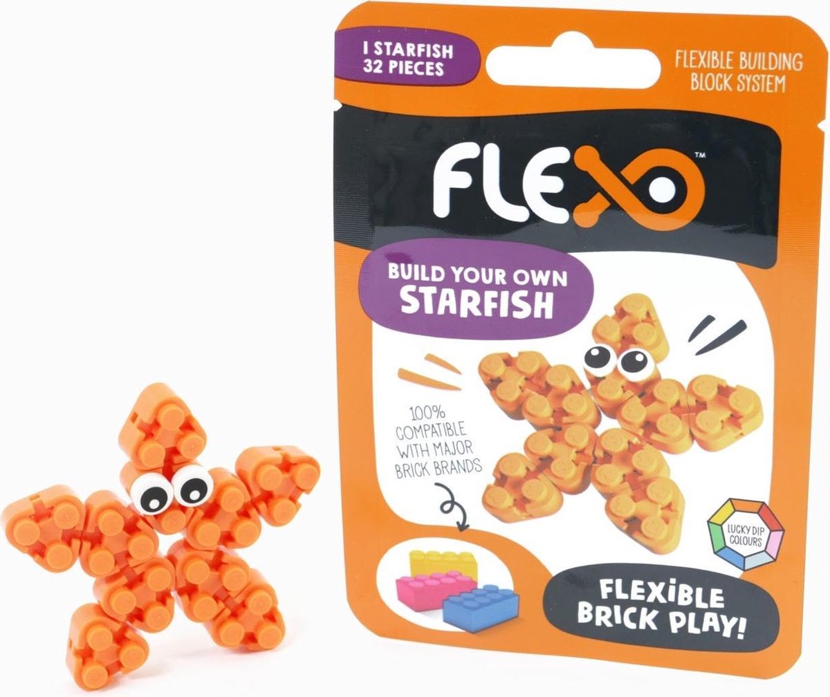 Flexo Foliepakket Starfish Junior 13 Cm 32-delig