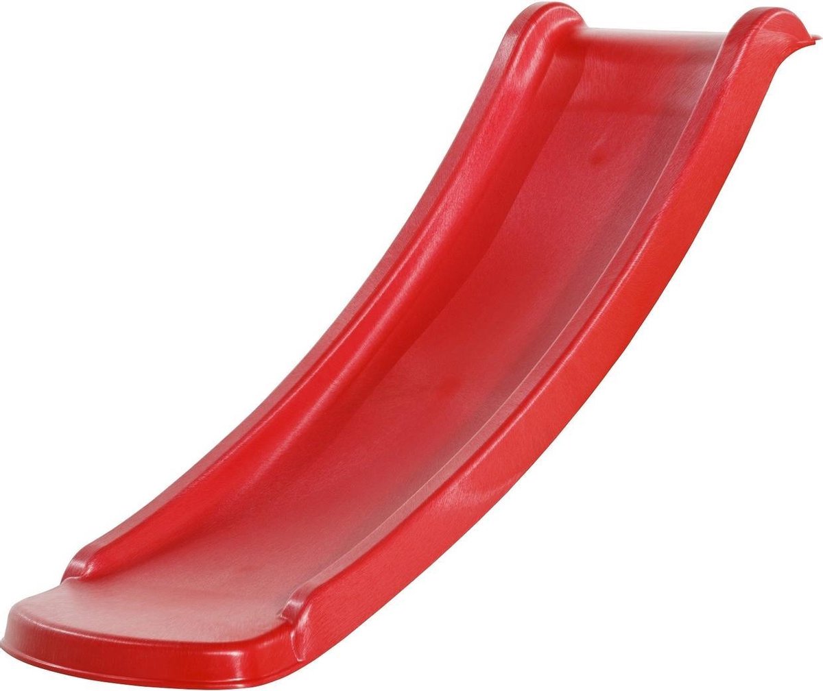 Losse glijbaan Toba voor Platformhoogte 60 cm Rood