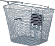 Basil Basil Fietsmand Bremen Kf 14 Liter Staal Zilver - 10229