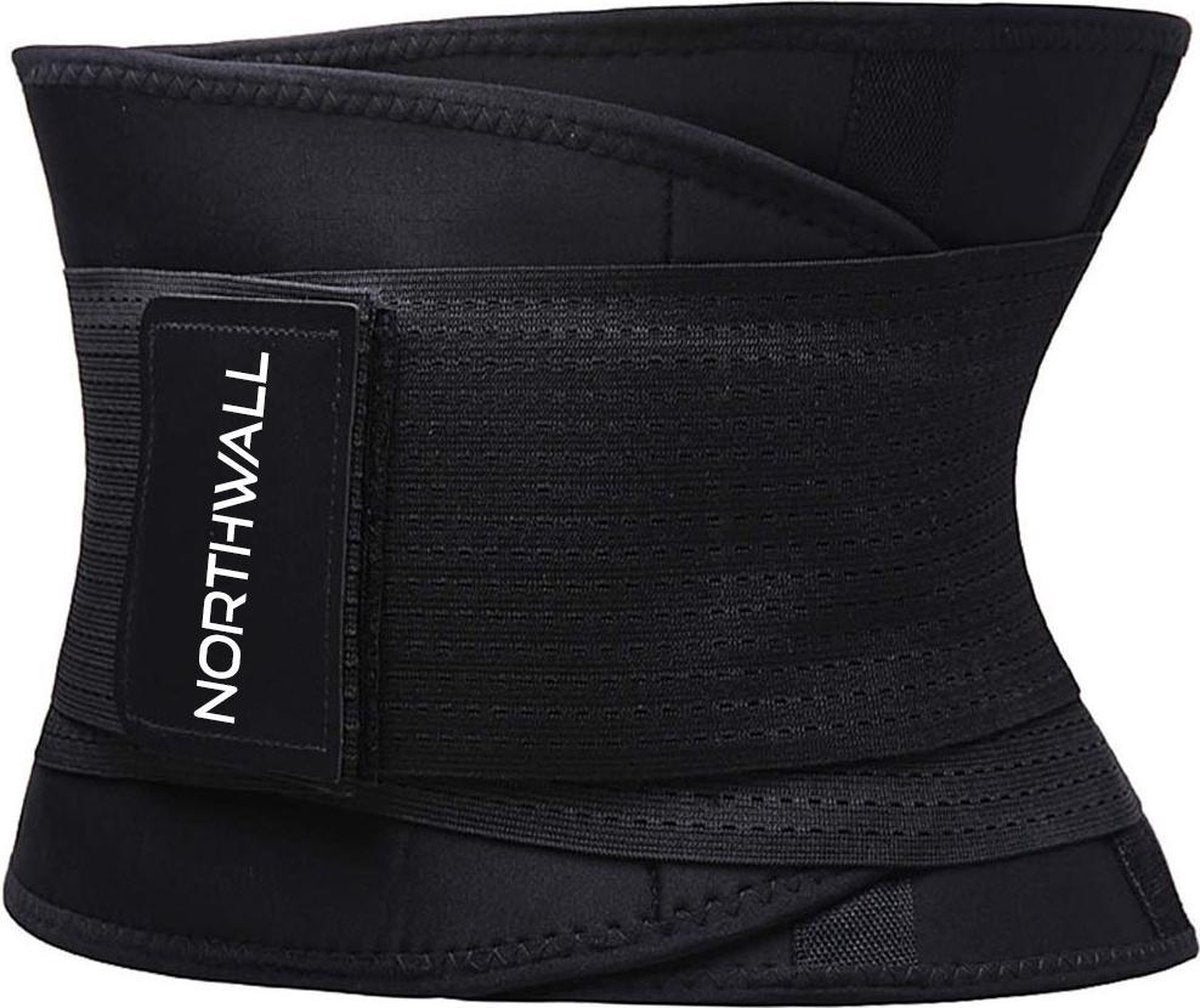Northwall Rugbrace voor Onderrug - Corrigerende Rugband voor Onmiddelijke Pijnbestrijding & Rugondersteuning - Zwart maat L (Taille: 91 - 102 cm)