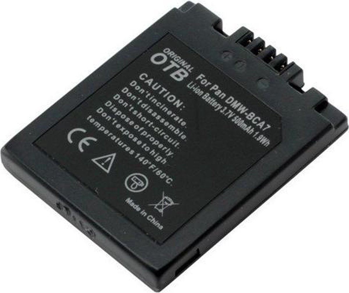 Batterij voor Panasonic DMW-BCA7 Li-Ion ON1437