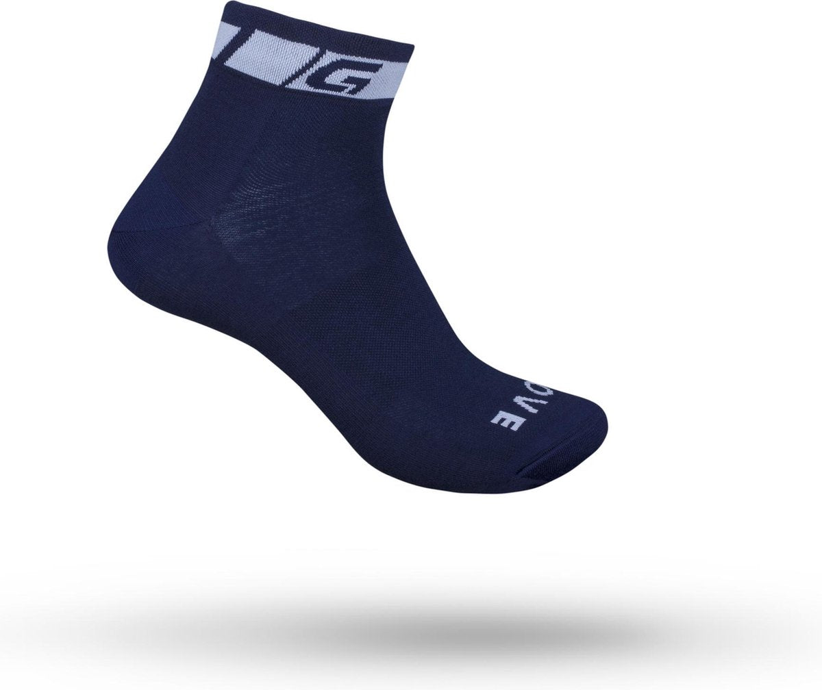 GripGrab Classic Low Cut Fietssokken - Navy - Maat M - (41-44)