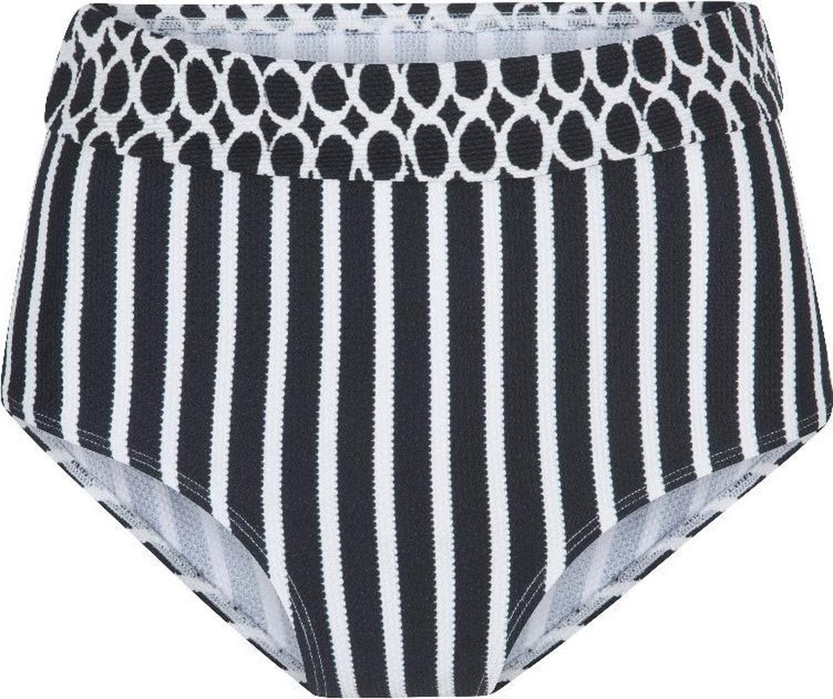 LingaDore - Bikini Broek Fantasie - maat 40 - Off-white Zwart