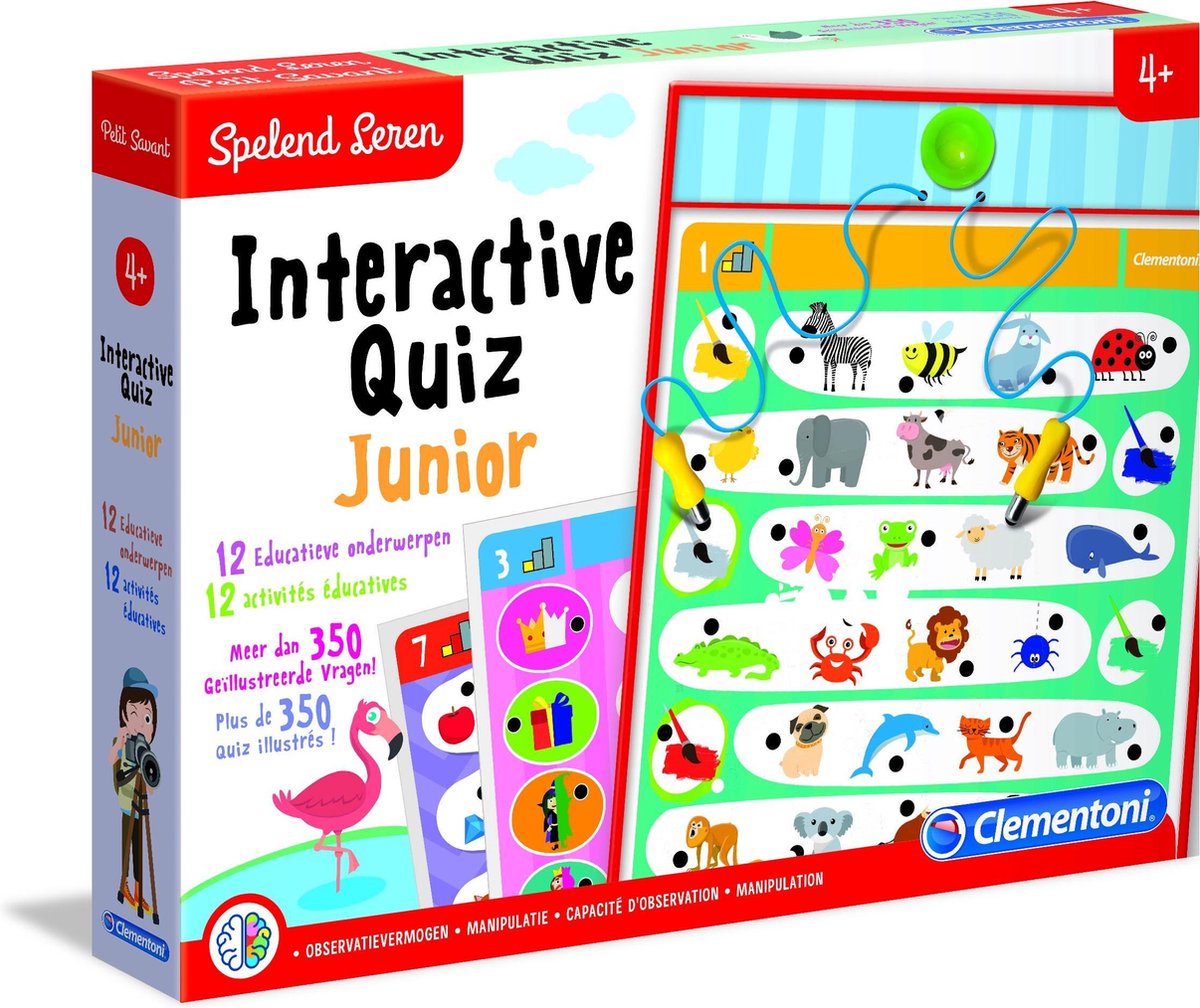 Clementoni Interactieve Quiz Junior