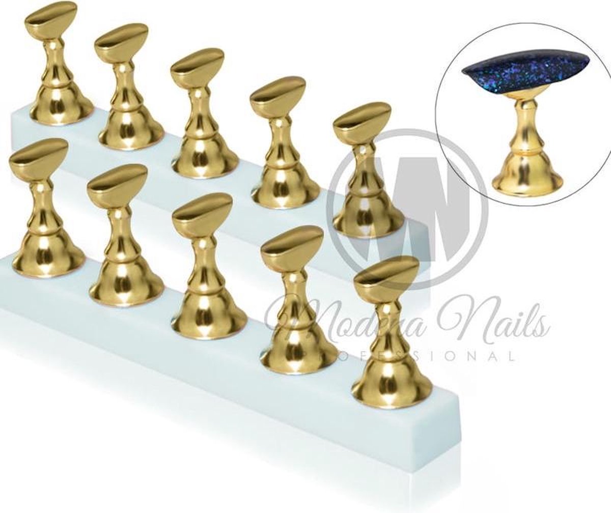 Modena Nails Magnetische Nail Art Standaard - Mint Set