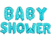 Babyshower Versiering Pakket 10 losse letters- It's a boy - Luxe Baby Shower Helium Balonnen Set - Baby boy Folie Ballon - Geboorte Feest Cadeau jongen -35cm hoog en de breedte varieert tussen 30-38cm