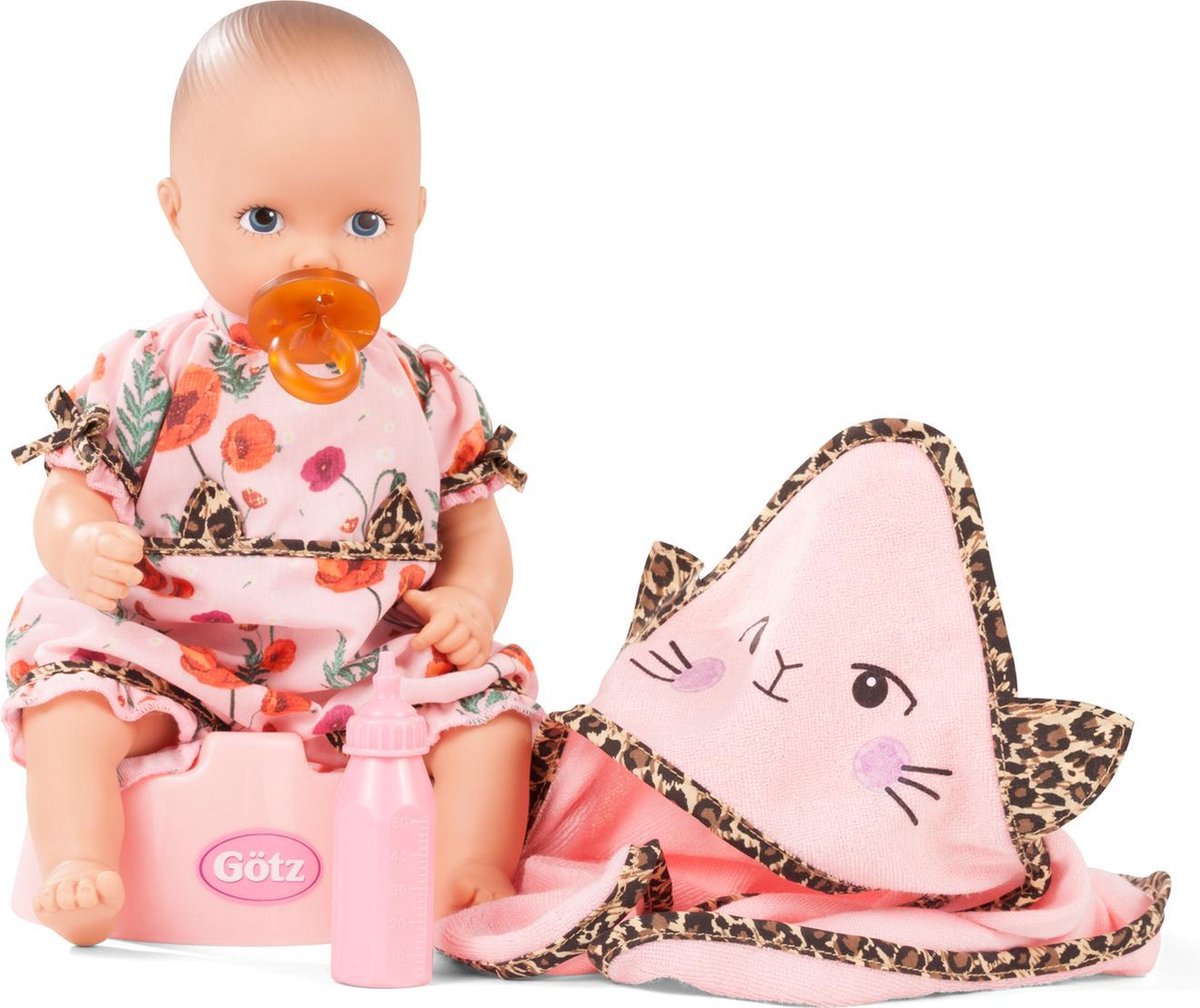 Götz babypop bad en plaspop Tiger Rose 33cm