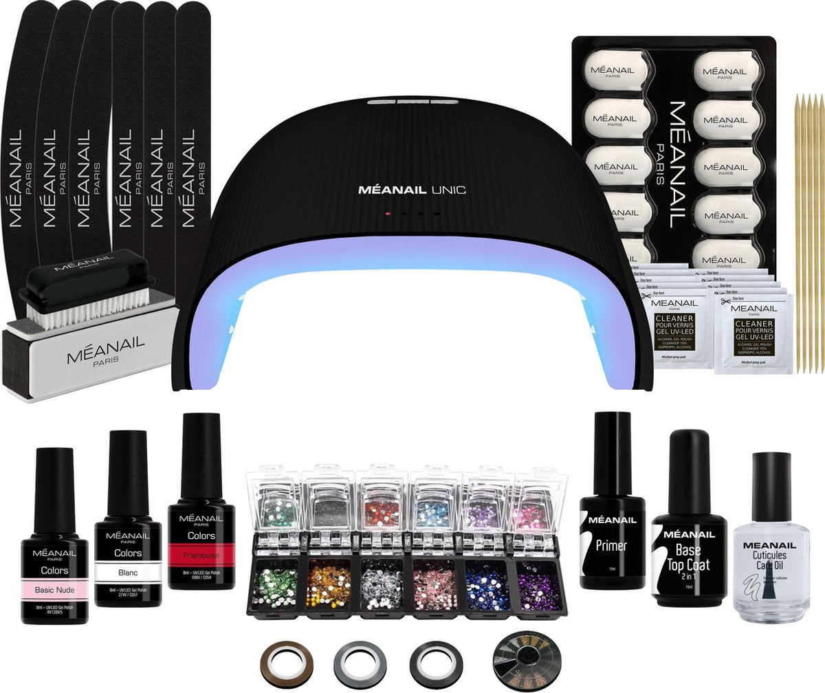 Gellak - MEANAIL Deluxe Kit Limited Edition - UV Led lamp 48watt - Gelnagellak
