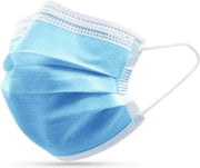 Mondkapjes - Mondkapje - Mondmaskers - Sofmasker - Mondmasker - 3-laags - met Elastieken - Blauw - 50stuks - Fepro