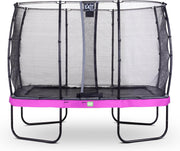 Trampoline EXIT Elegant - 214x366cm met veiligheidsnet Economy - paars