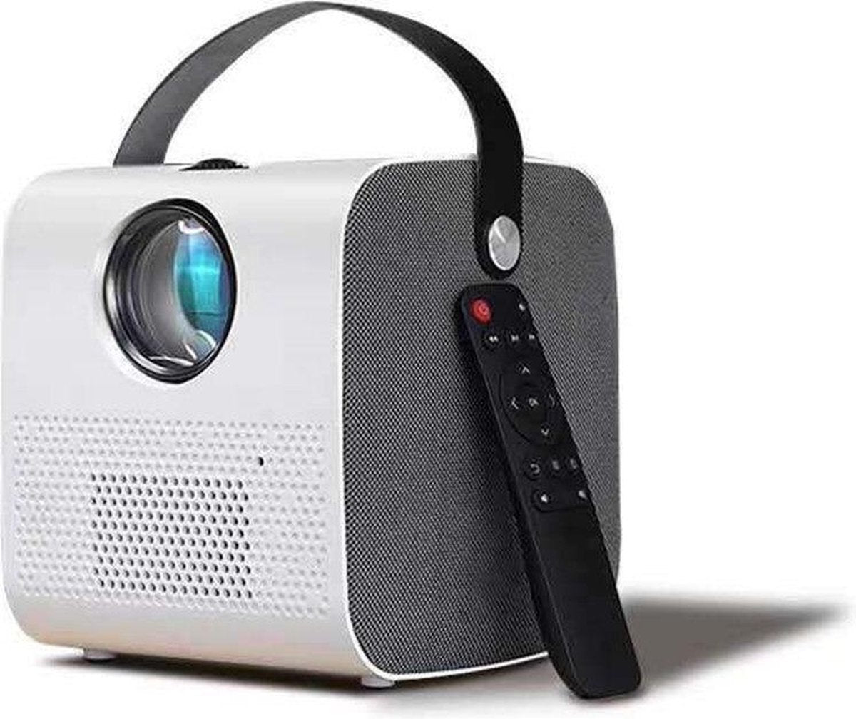 ELEMENTKEY BEAM2® -  Projector 1280*720P - Full HD 1080P - 2800 Lumen - Bluetooth - Netflix - Led Projector - 6W Speaker - 3D Video Beamer Home Cinema – Wit