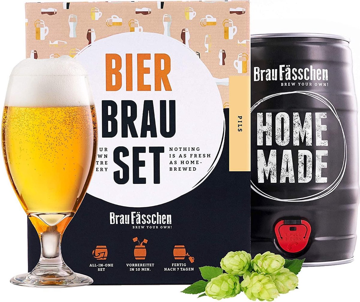 DIY Bierbrouwset | Pils in vat van 5 liter | Klaar in 7 dagen | Perfect cadeau voor je vriend of vader