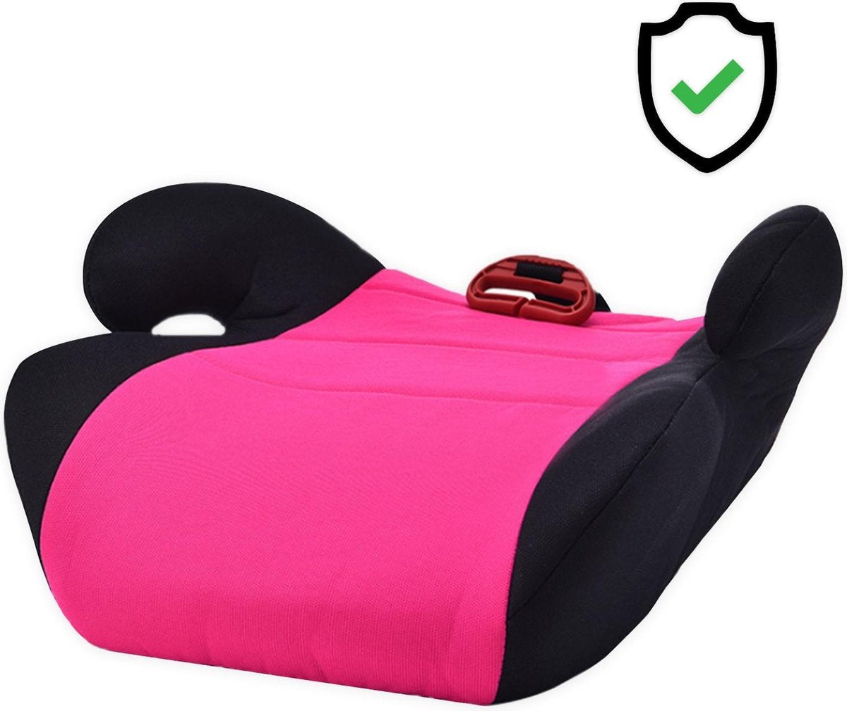 YourGoods Zitverhoger Auto - Stoelverhoger - Wasbare Hoes - Roze
