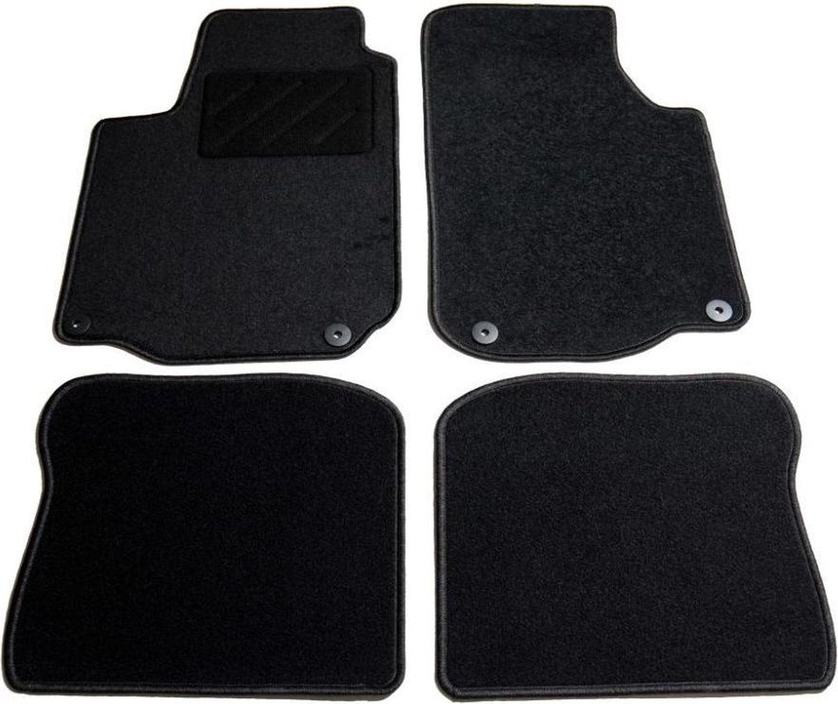 Automatten - VW Golf IV - 4-delige set - Zwart