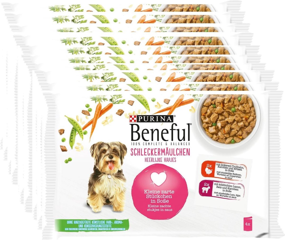 10x Beneful Heerlijke Hapjes Kalkoen - Lam 4 x 100 gram