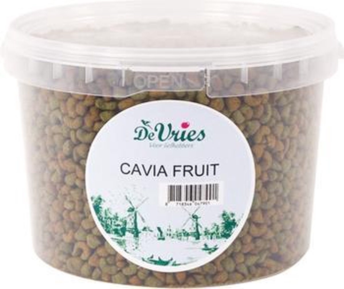 De vries cavia fruit - 1250 gr - 1 stuks