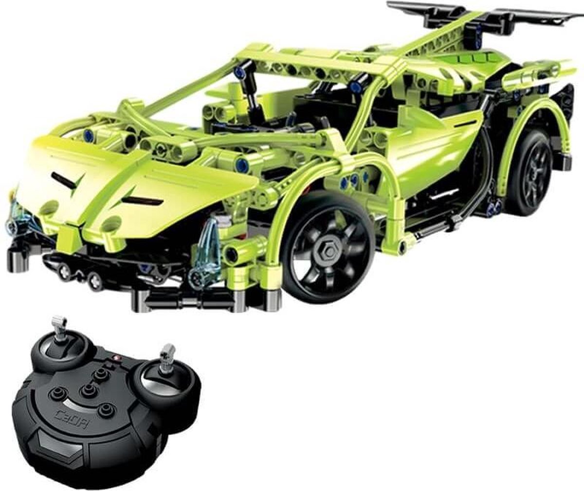 Cadabricks RC raceauto - Groen