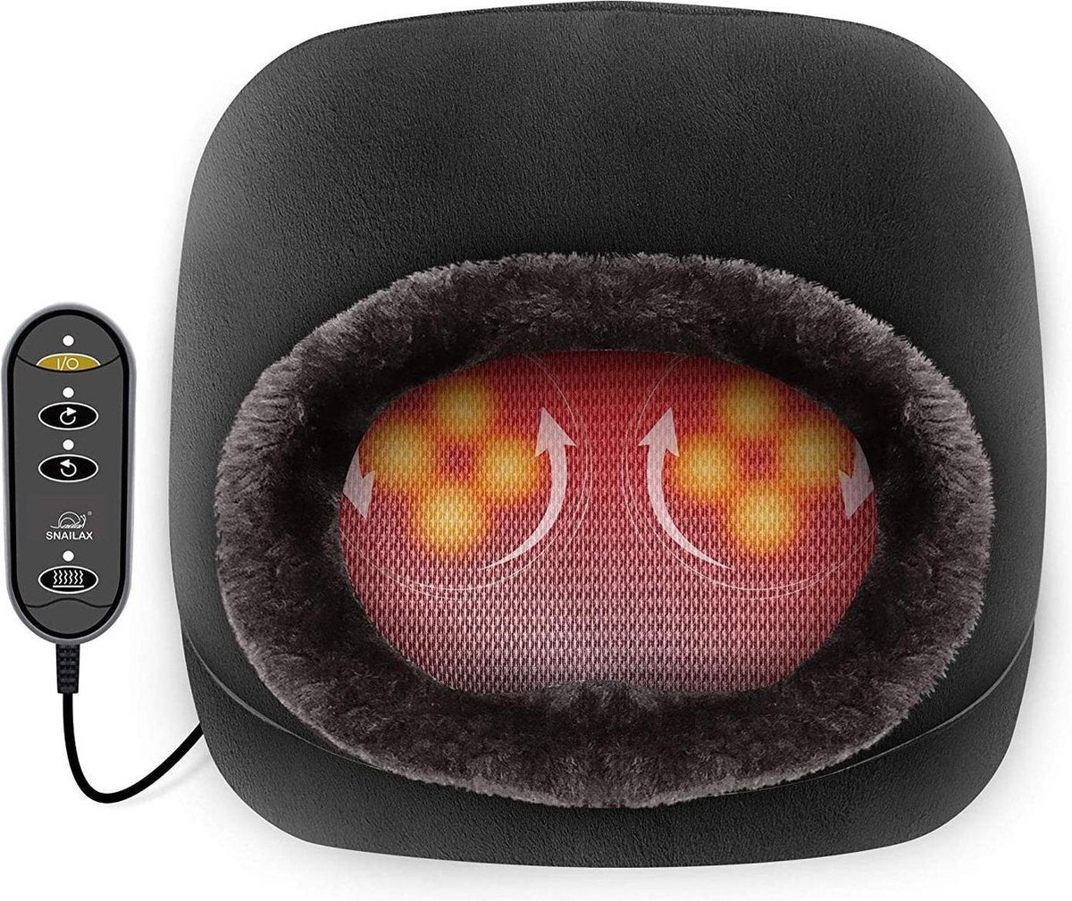 Voetmassage | Voetmassage apparaat | Voetmassage apparaat bloedsomloop | Bloedsomloop | Massageapparaat | Massage | Warmte kussen | Rugkussen | Warmte Rugkussen | Voetverwarmer | Voetpijnverlichting | ‎B07SHLBDWM |