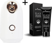 Gezichtsstomer - Incl Blackhead remover- Puisten verwijderaar - Mee eter verwijderaar - Mee - eter - Gezichtsreiniger - Acne - Steamer - Stoomreiniger voor Verkoudheid - Sauna- Gezichtssauna voor een gezonde huid - Gezichtsmasker
