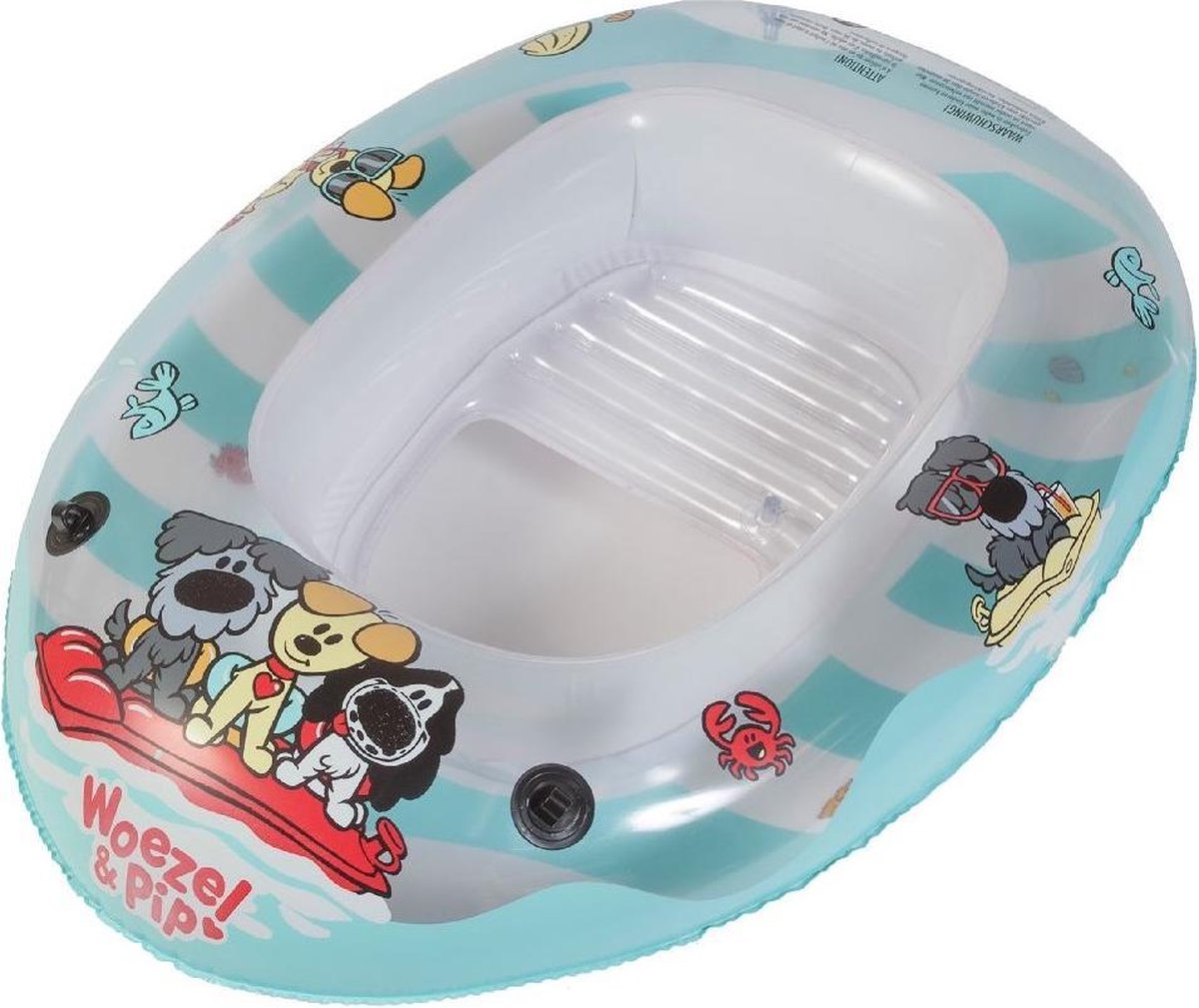 Rubo Toys Woezel en Pip Boot 100x67cm