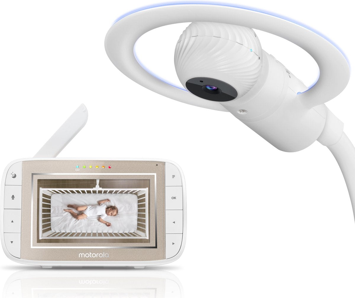Motorola Babyfoon Halo+ MBP944 Connect - Full HD - Nachtzicht