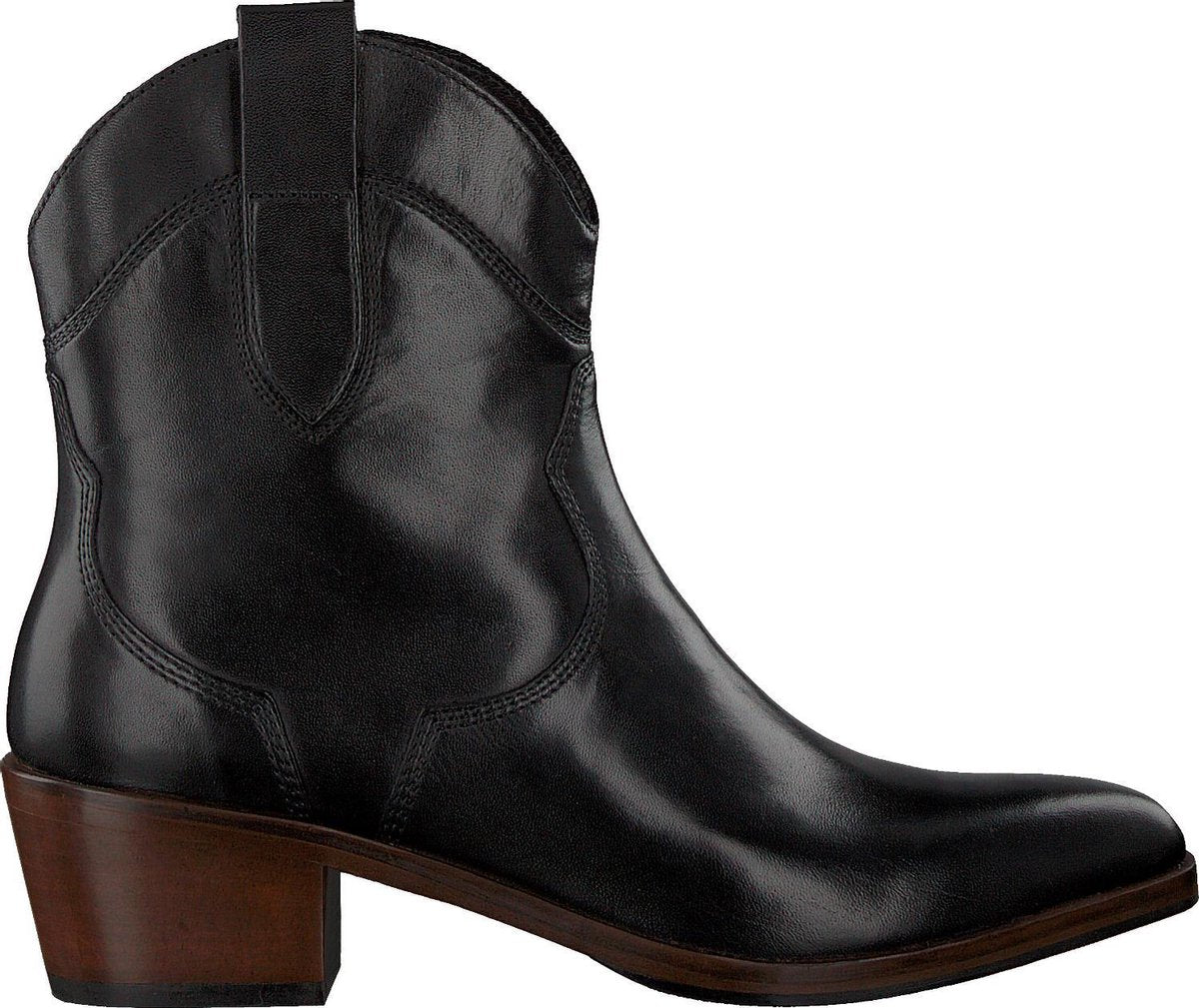 Notre-V Az3103 Enkellaarsjes - Enkelboots - Dames - Zwart - Maat 41