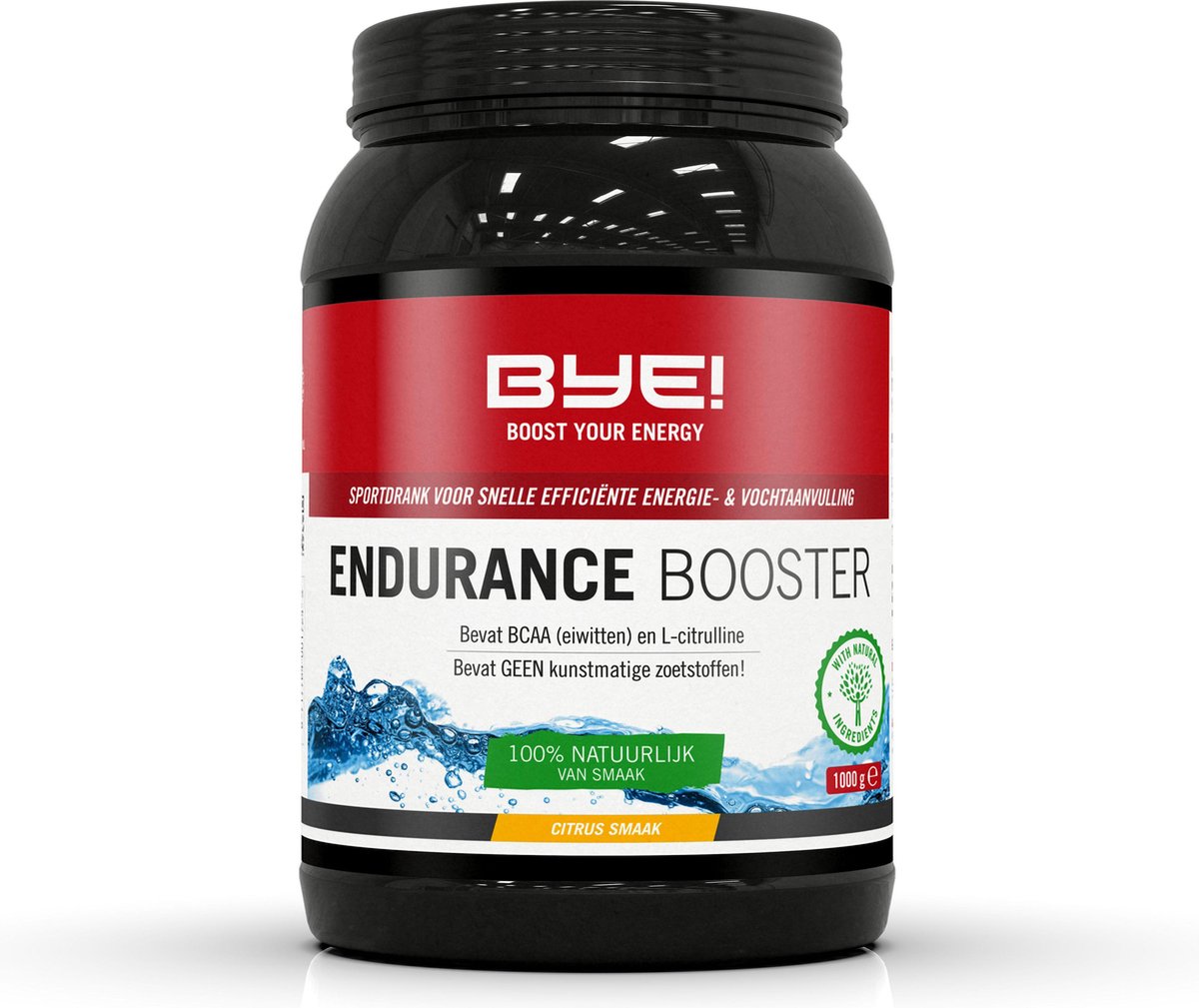 BYE! Endurance Booster sportdrank Citroen - 1kg