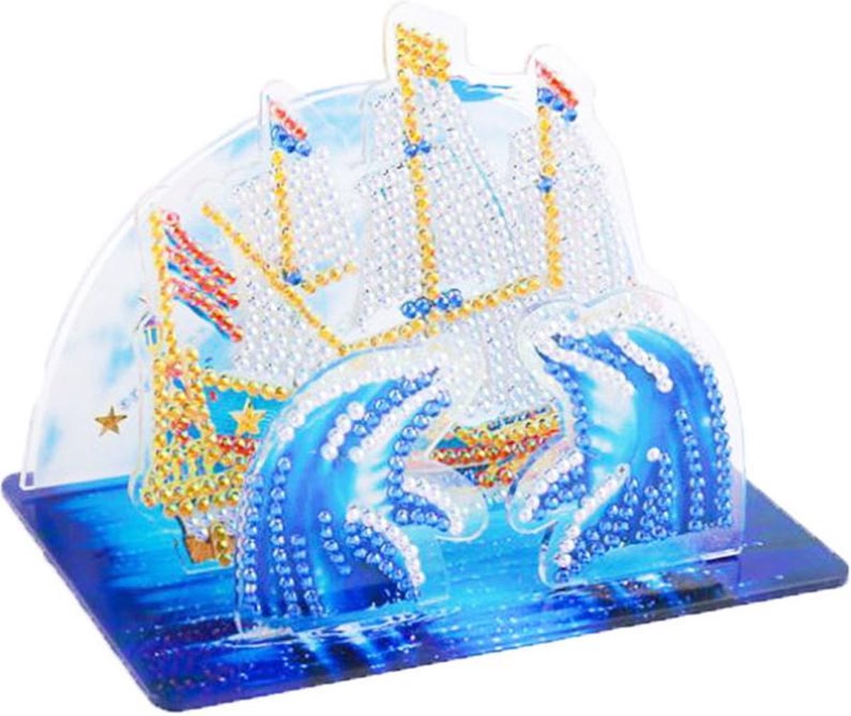Diamond Painting "JobaStores®" 3D Tafereel 007 Dolfijnen