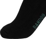 4-pack Naadloze Bandoo Underwear Sneaker Sokken – Hugo - Zwart - 44-46 - Heren