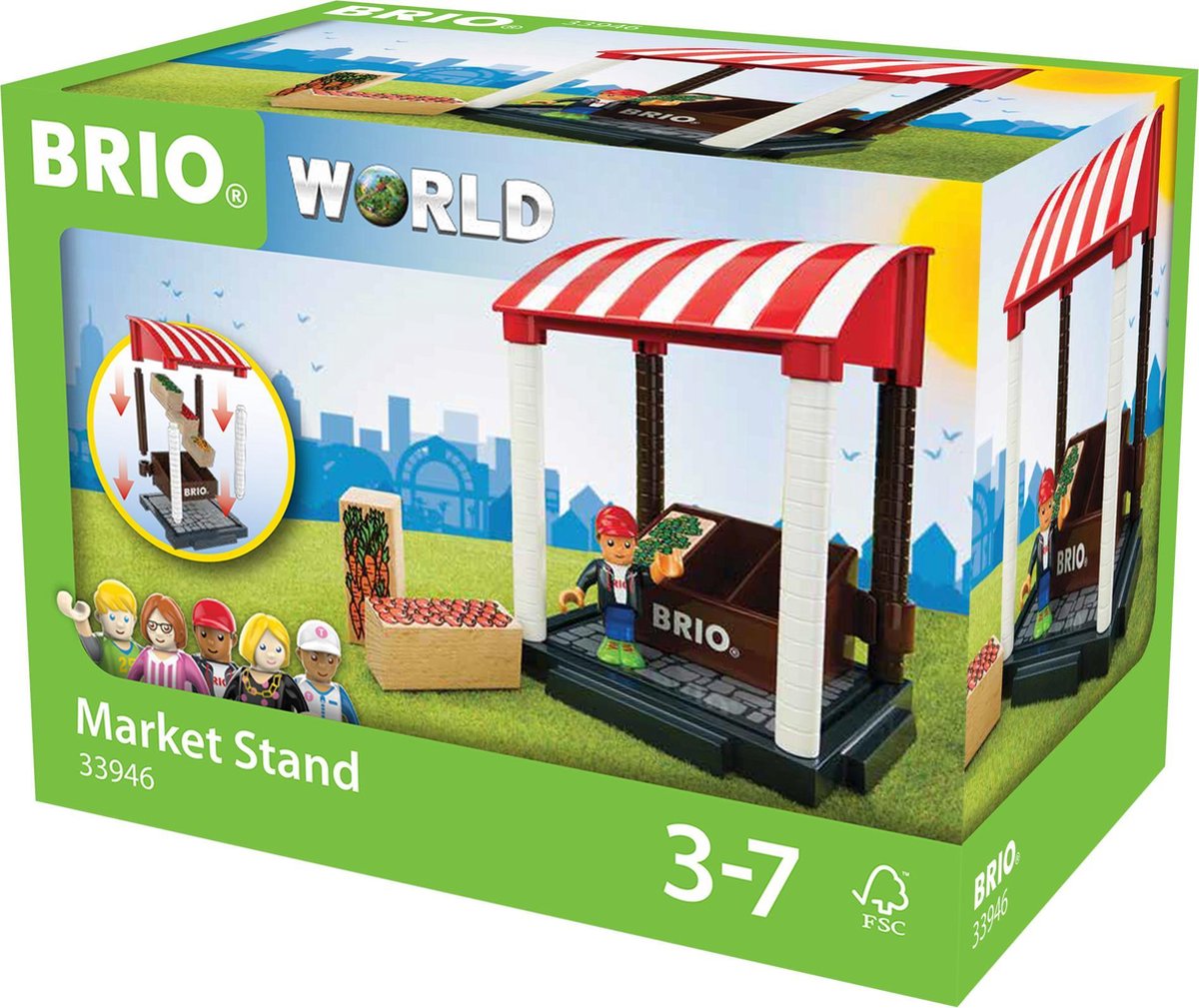 BRIO Marktkraam - 33946