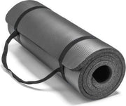 Sportbay fitnessmat - 180 cm x 60 cm x 1 cm - Grijs