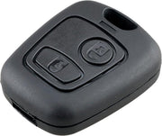 Autosleutelbehuizing - sleutel behuizing auto - sleutelhoes - autosleutel - sleutelbehuizing - autosleutel - 2 knoppen - 2 knops