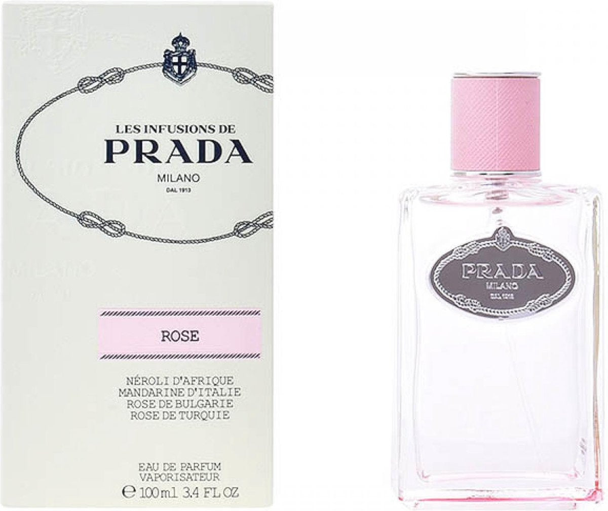 Prada Les Infusions de Rose - 100 ml - eau de parfum spray - damesparfum